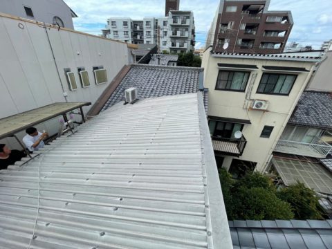京都市　H様邸　屋根改修工事